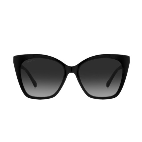 Jimmy Choo RUA/G/S - 8079O - 56 Okulary przeciwsłoneczne Czarny Kocie oczy