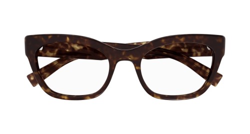 Saint Laurent SL643 - 006 - 54 Oprawki korekcyjne Havanna Kanciaste