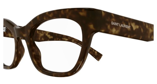 Saint Laurent SL643 - 006 - 54 Oprawki korekcyjne Havanna Kanciaste