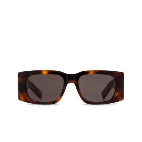 Saint Laurent SL654 - 003 - 52 Okulary przeciwsłoneczne Havanna Kanciaste