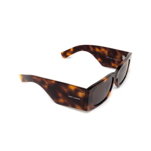 Saint Laurent SL654 - 003 - 52 Okulary przeciwsłoneczne Havanna Kanciaste