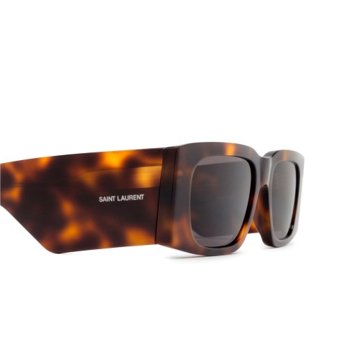Saint Laurent SL654 - 003 - 52 Okulary przeciwsłoneczne Havanna Kanciaste