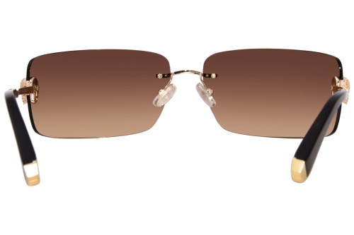 Philipp Plein SPP027S IRRESISTIBLE CANNES - 300Y Okulary przeciwsłoneczne Złoty Kanciaste