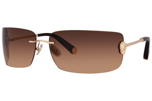 Philipp Plein SPP027S IRRESISTIBLE CANNES - 300Y Okulary przeciwsłoneczne Złoty Kanciaste