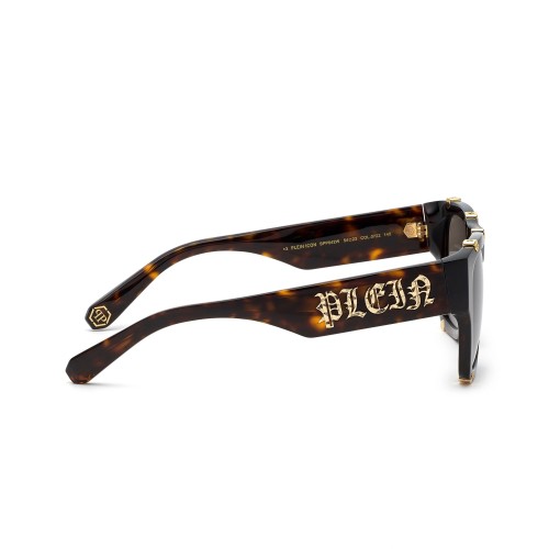 Philipp Plein SPP042W ICON - 0722 - 54 Okulary przeciwsłoneczne Kanciaste