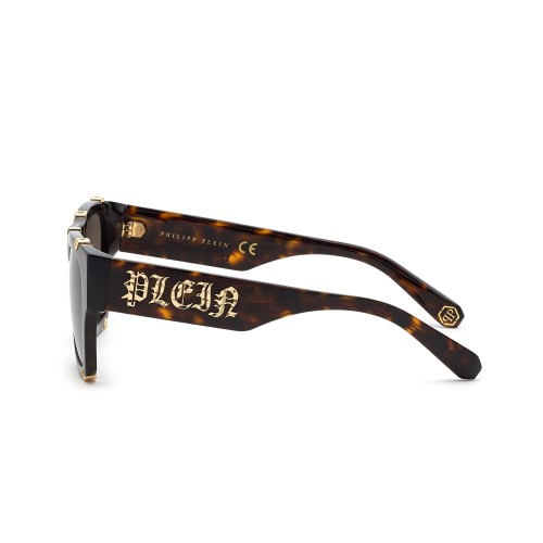 Philipp Plein SPP042W ICON - 0722 - 54 Okulary przeciwsłoneczne Kanciaste