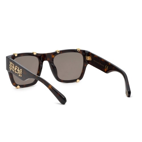 Philipp Plein SPP042W ICON - 0722 - 54 Okulary przeciwsłoneczne Kanciaste