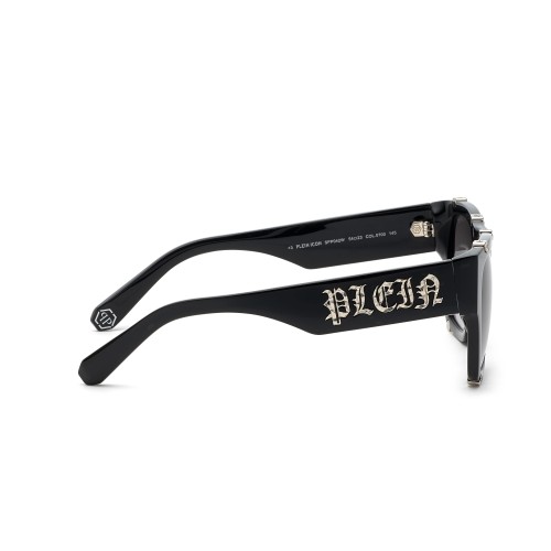 Philipp Plein SPP042W ICON - 0700 - 54 Okulary przeciwsłoneczne Czarny Kanciaste