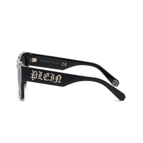 Philipp Plein SPP042W ICON - 0700 - 54 Okulary przeciwsłoneczne Czarny Kanciaste