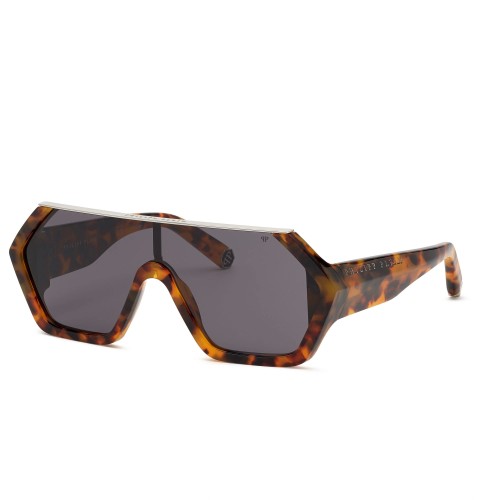 Philipp Plein - Okulary przeciwsłoneczne - SPP047 HEXAGON CAMOU - 0728