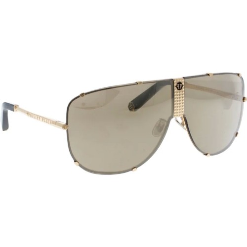Philipp Plein SPP075 STUD - 400G - 69 Okulary przeciwsłoneczne Jednoszybowe