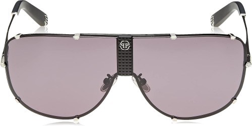 Philipp Plein SPP075 STUD - 0K07 - 69 Okulary przeciwsłoneczne Jednoszybowe