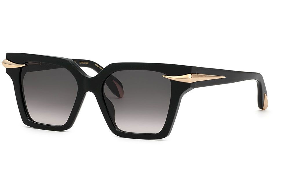 Roberto Cavalli SRC002 - 0700 - 54 Okulary przeciwsłoneczne Kanciaste