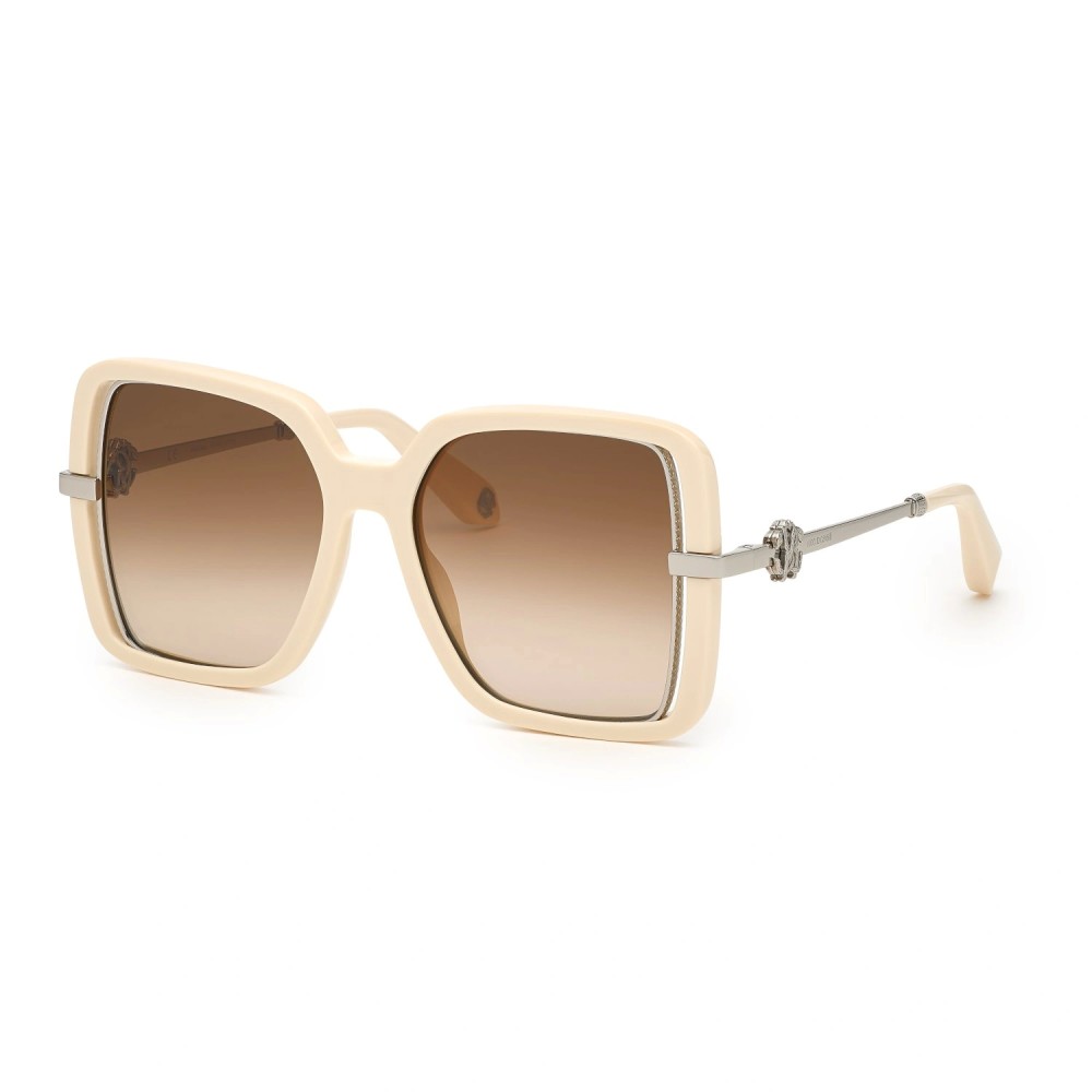Roberto Cavalli SRC007 - 09X7 - 55 Okulary przeciwsłoneczne Kanciaste