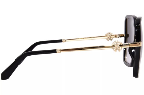 Roberto Cavalli SRC007 - 0700 - 55 Okulary przeciwsłoneczne Kanciaste
