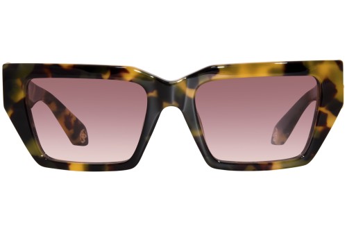 Roberto Cavalli SRC016 - 0AGG - 55 Okulary przeciwsłoneczne Havanna Kocie oczy