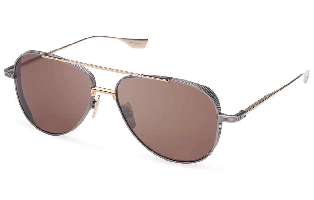 Dita SUBSYSTEM DTS141-A - 03 - 58 Okulary przeciwsłoneczne Pilotki (aviator)