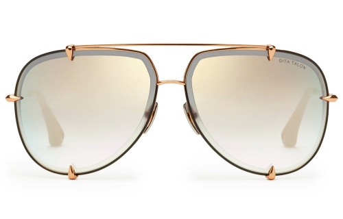 Dita TALON 23007 - F - 62 Okulary przeciwsłoneczne Różowe złoto Pilotki (aviator)