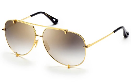 Dita TALON 23007 - D - 62 Okulary przeciwsłoneczne Złoty Pilotki (aviator)