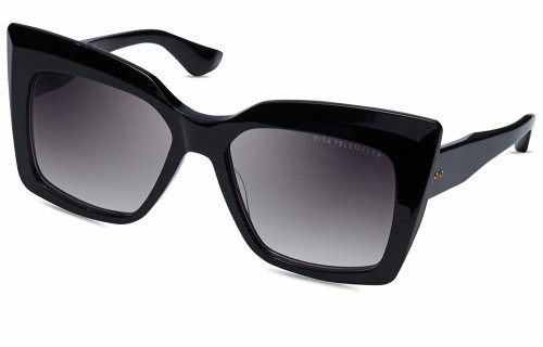 Dita TELEMAKER DTS704-A - 01 - 57 Okulary przeciwsłoneczne Czarny Kocie oczy