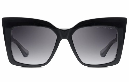 Dita TELEMAKER DTS704-A - 01 - 57 Okulary przeciwsłoneczne Czarny Kocie oczy