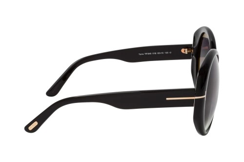 Tom Ford FT0848 TERRA - 01B - 63 Okulary przeciwsłoneczne Czarny Owalny