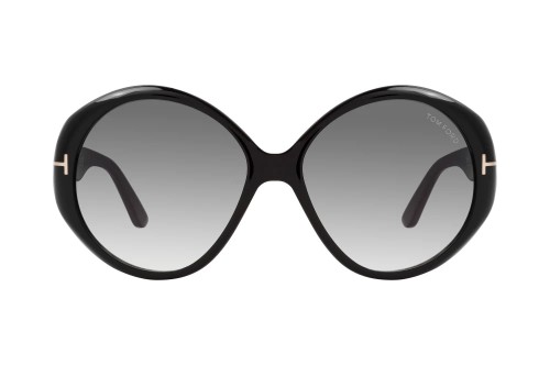 Tom Ford FT0848 TERRA - 01B - 63 Okulary przeciwsłoneczne Czarny Owalny