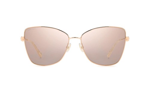 Jimmy Choo TESO/S - DDB2S - 59 Okulary przeciwsłoneczne Złoty Kocie oczy