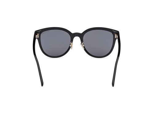 Tom Ford FT1137-K ECO - 01A - 55 Okulary przeciwsłoneczne Czarny Pillow (zaokrąglony)