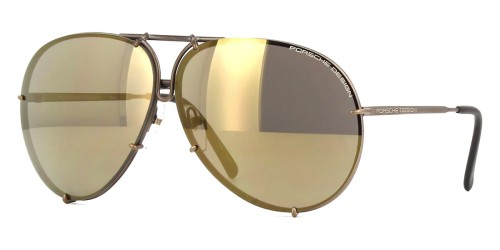 Porsche Design P8478 - E - 60 Okulary przeciwsłoneczne Brązowy Pilotki (aviator)