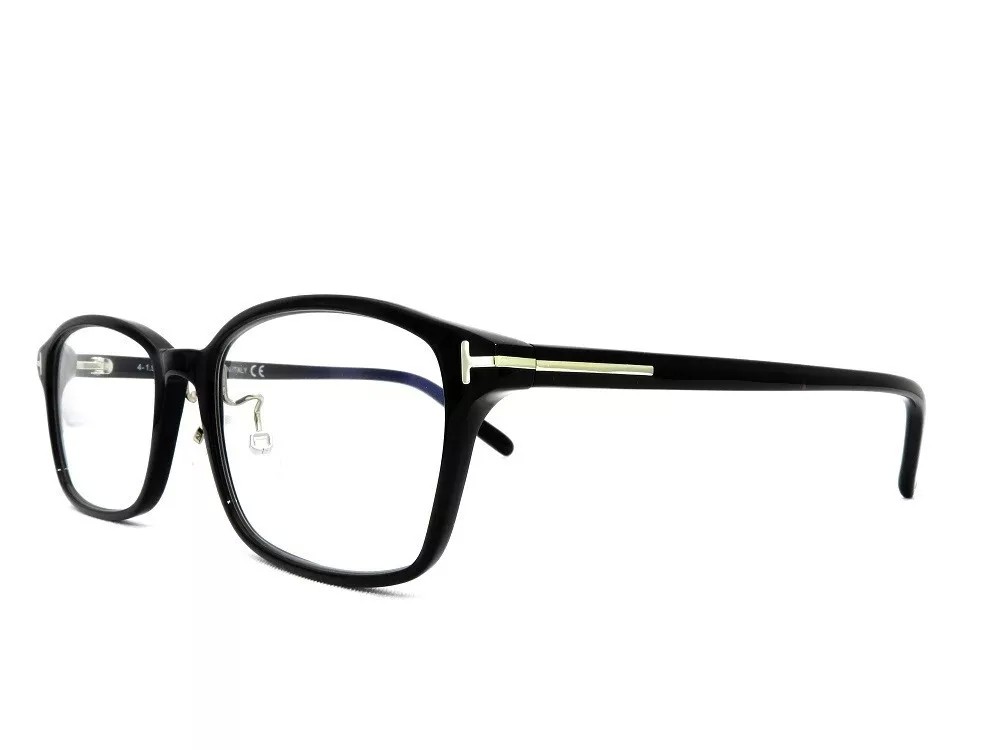 Tom Ford TF5647-D-B - 001 - 53 - Z SOCZEWKAMI Z FILTREM ŚWIATŁA NIEBIESKO-FIOLETOWEGO Oprawki korekcyjne Czarny Kanciaste
