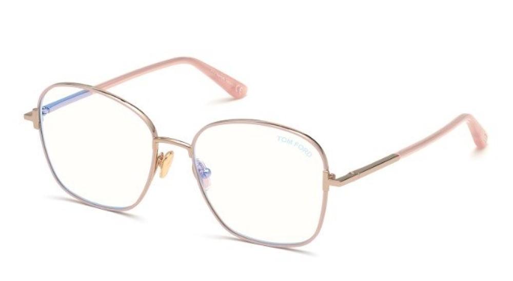 Tom Ford TF5685-B - 072 - 53 - Z SOCZEWKAMI Z FILTREM ŚWIATŁA NIEBIESKO-FIOLETOWEGO Oprawki korekcyjne Kanciaste