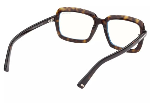 Tom Ford TF5767-B - 052 - 53 - Z SOCZEWKAMI Z FILTREM ŚWIATŁA NIEBIESKO-FIOLETOWEGO Oprawki korekcyjne Kanciaste