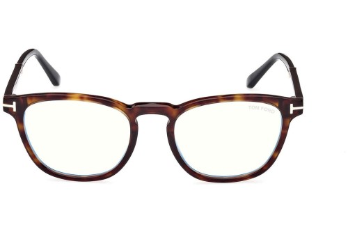 Tom Ford TF5890-B ECO - 056 - 51 Oprawki korekcyjne Havanna Zaokrąglony