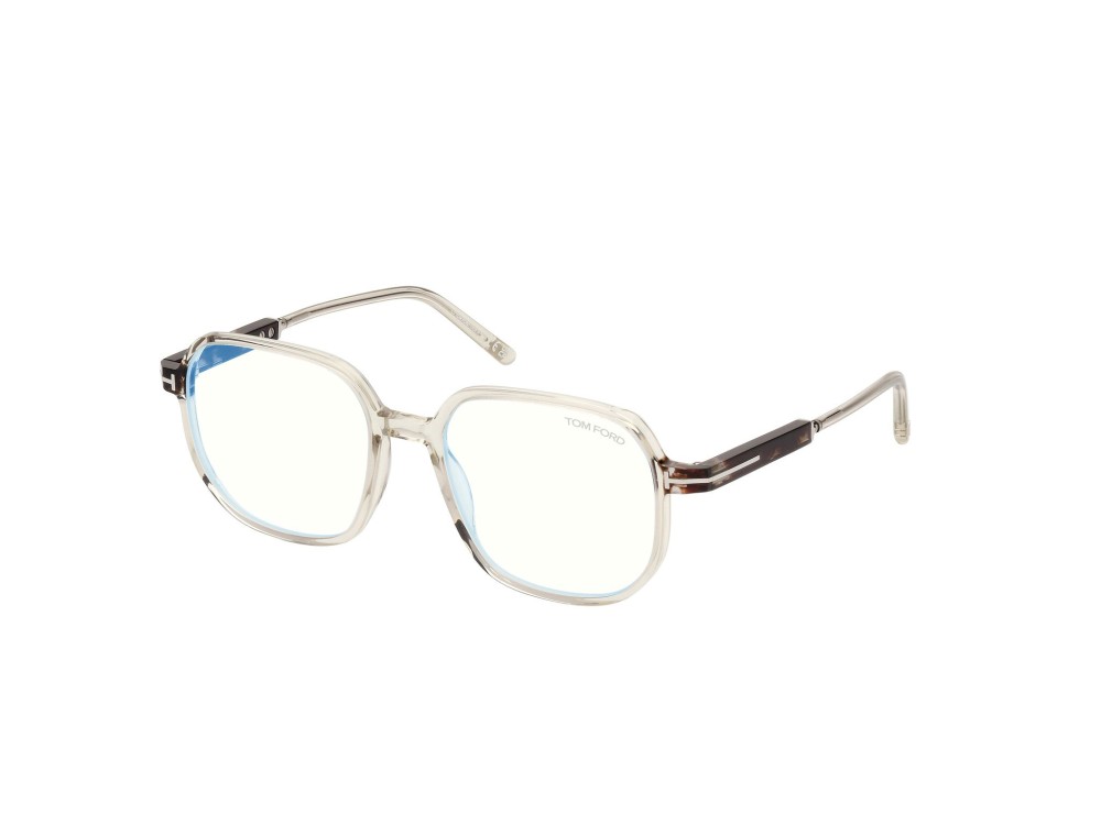 Tom Ford TF5911-B ECO - 093 - 53 - Z SOCZEWKAMI Z FILTREM ŚWIATŁA NIEBIESKO-FIOLETOWEGO Oprawki korekcyjne Kanciaste