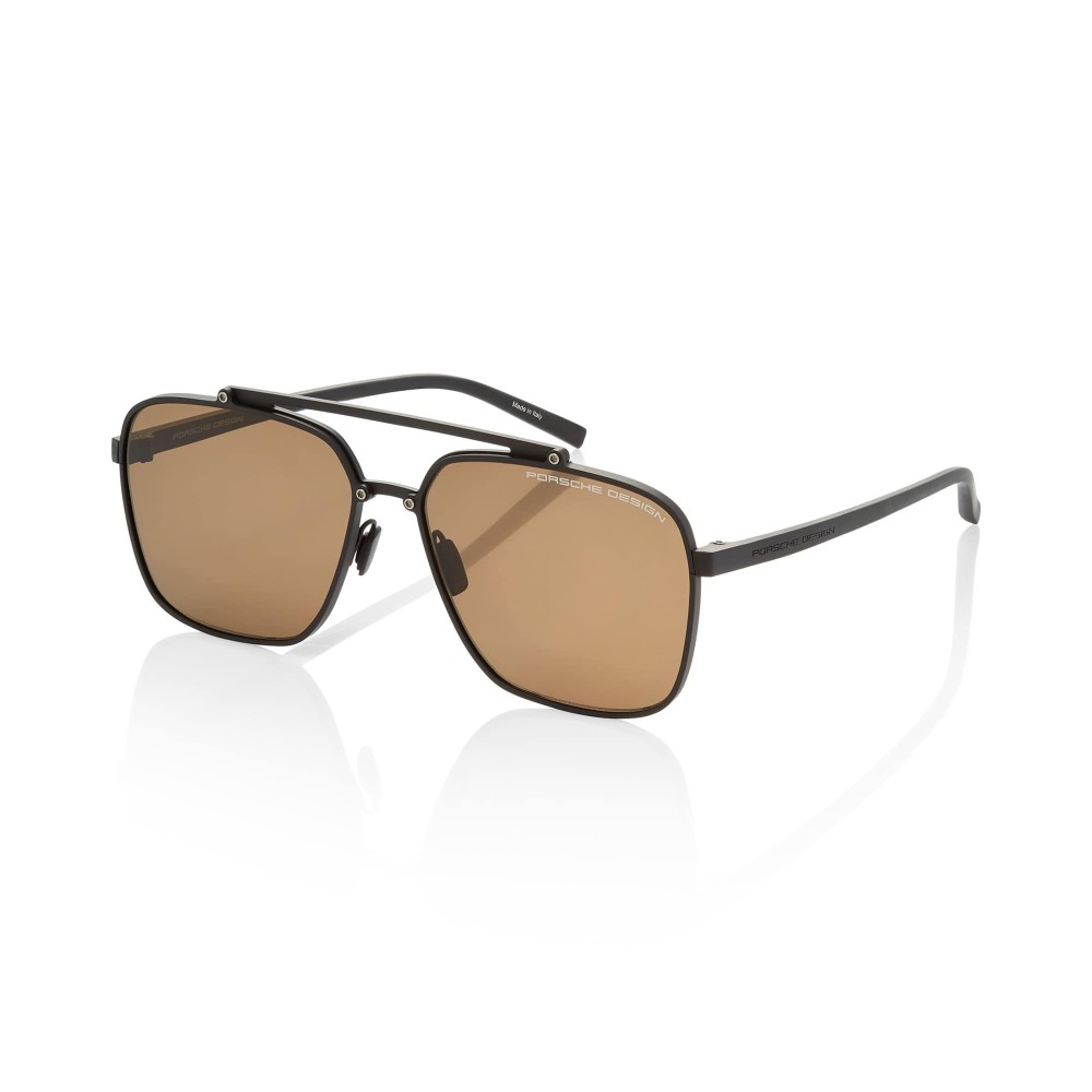 Porsche Design P8937 - A - 59 Okulary przeciwsłoneczne Czarny Pilotki (aviator)
