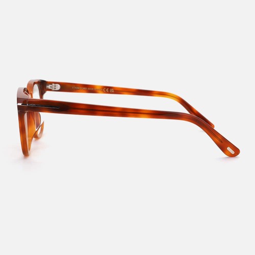 Tom Ford TF5999-K-B - 053 - 49 - Z SOCZEWKAMI Z FILTREM ŚWIATŁA NIEBIESKO-FIOLETOWEGO Oprawki korekcyjne Havanna Kanciaste