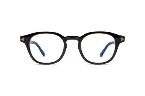 Tom Ford TF6000-K-B ECO - 001 - 49 Oprawki korekcyjne Czarny Pillow (zaokrąglony)