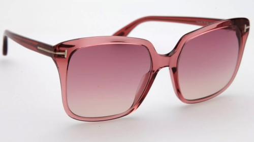 Tom Ford FT0788 FAYE-02 - 72T - 56 Okulary przeciwsłoneczne Różowy Kanciaste