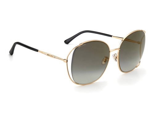 Jimmy Choo TINKA/G/SK - 000FQ - 61 Okulary przeciwsłoneczne Pillow (zaokrąglony)