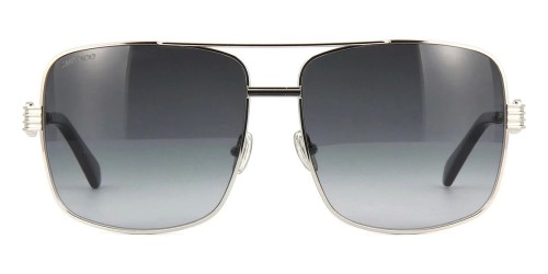Jimmy Choo TONIA/S - 2F79O - 61 Okulary przeciwsłoneczne Srebrny Pilotki (aviator)