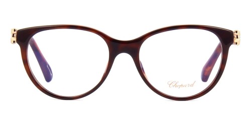 Chopard VCH268S - 09XK - 53 Oprawki korekcyjne Brązowy Pillow (zaokrąglony)