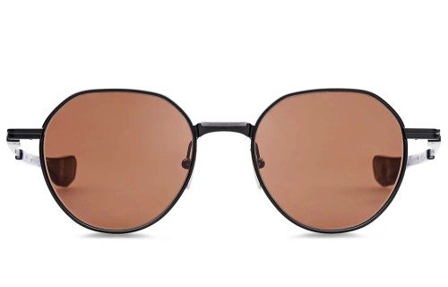 Dita VERS-ONE DTS150-A - 03 - 50 Okulary przeciwsłoneczne Czarny Okrągły