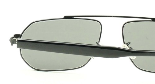 Jimmy Choo VIGGGO/S - 807TN - 57 Okulary przeciwsłoneczne Czarny Kanciaste