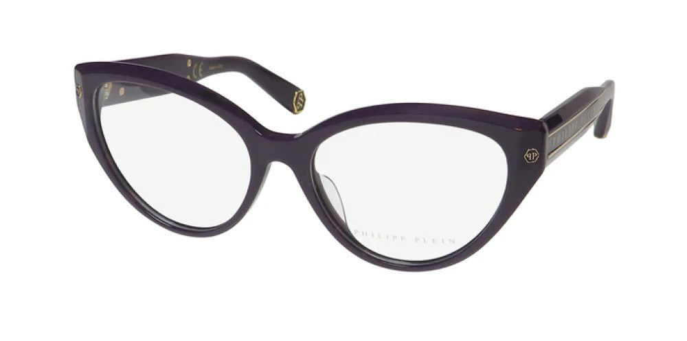 Philipp Plein VPP052 CATEYES - 09NU - 54 Oprawki korekcyjne Fioletowy Kocie oczy