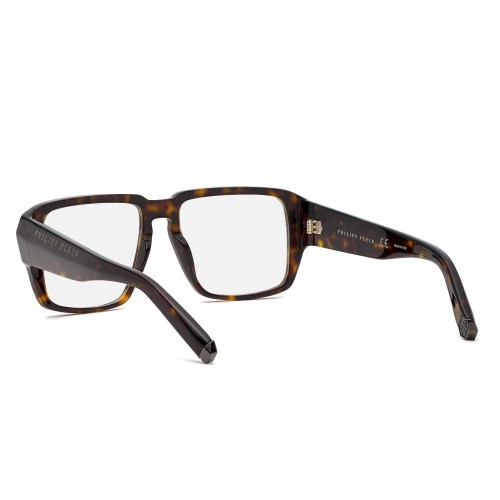 Philipp Plein VPP081 HEXAGON - 0722 - 55 Oprawki korekcyjne Havanna Kanciaste