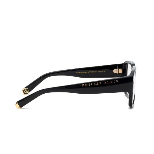 Philipp Plein VPP081 HEXAGON - 0700 - 55 Oprawki korekcyjne Czarny Kanciaste
