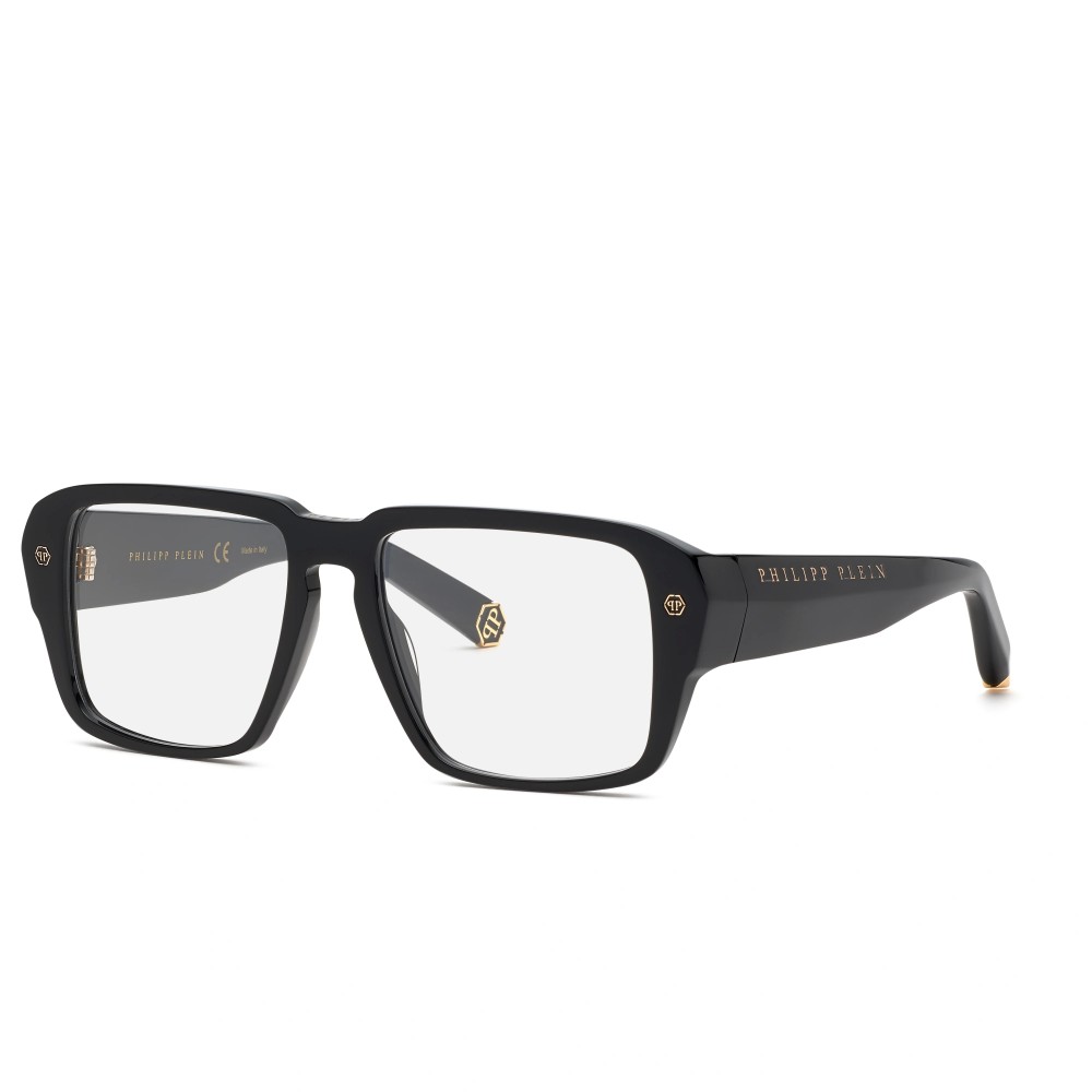 Philipp Plein VPP081 HEXAGON - 0700 - 55 Oprawki korekcyjne Czarny Kanciaste