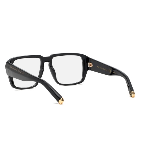 Philipp Plein VPP081 HEXAGON - 0700 - 55 Oprawki korekcyjne Czarny Kanciaste