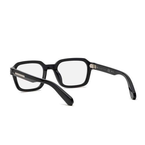 Philipp Plein VPP083 BRAVE SHADE - 0700 - 52 Oprawki korekcyjne Czarny Kanciaste